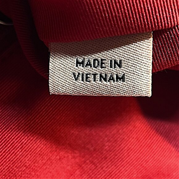 Coach Ward Steen With Leather Trim Monogram Purse Red Tag Tote Bag Pockets - Picture 10 of 16